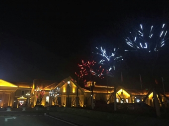 天津某商业街广场